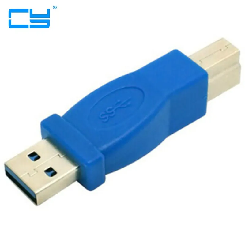 

USB 3.0 adapter AM TO BM A Type male to B Type male Adapter USB3.0 Connector Transfer Rates Up To 4.8Gbs