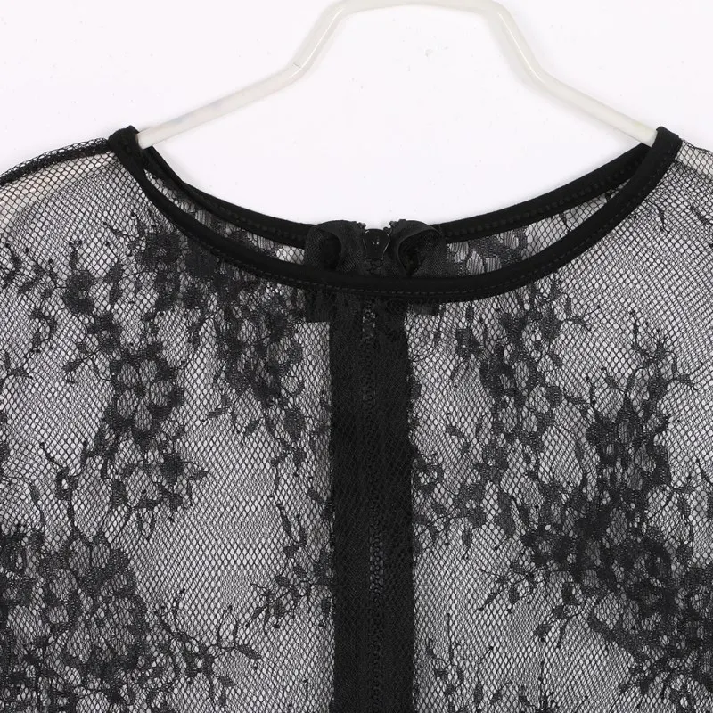 Женская кружевная блузка с коротким рукавом и V образным вырезом|vintage lace blouse|lace