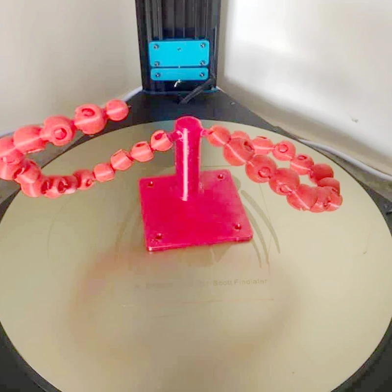 Энергичный 3D-принтеры круглый 200/220/260/300 Рессорная сталь лист с подогревом применяется PEI+ магнитное основание для Kossel Delta 3D-принтеры