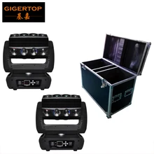 Китай кофр 2IN1 пакет с колесами 16 глава Moving Head Паук свет ЖК-дисплей Дисплей Ultimate вращения Led индивидуальный Управление