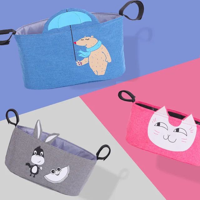 Сумка для детских подгузников с животными коляски Bolso корзина матери подгузник