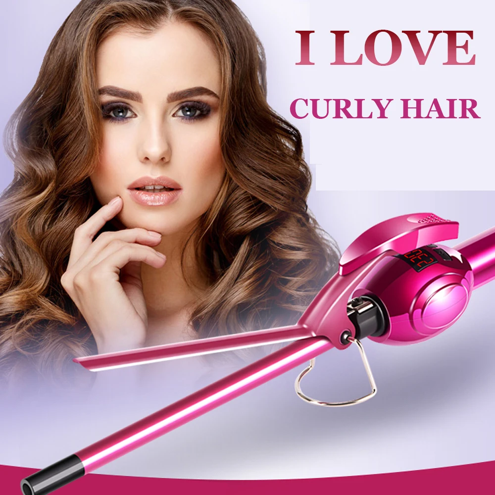 Digital High Quality 9mm Hair Curler Roller Waver 5S Fast Heating Hair