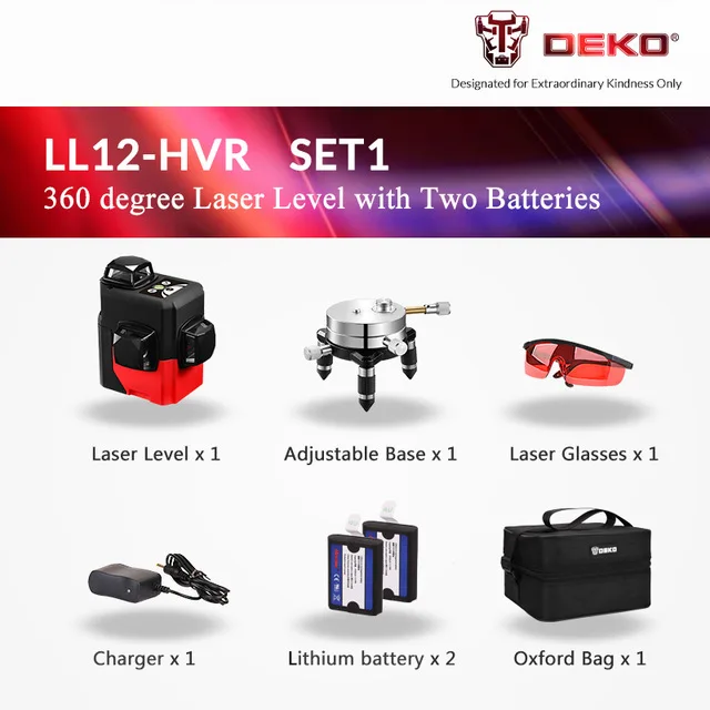Лазерный уровень Deko ll12-HVR. Запчасти Deko HV-ll12. Deko ll12-HVR инструкция на русском.