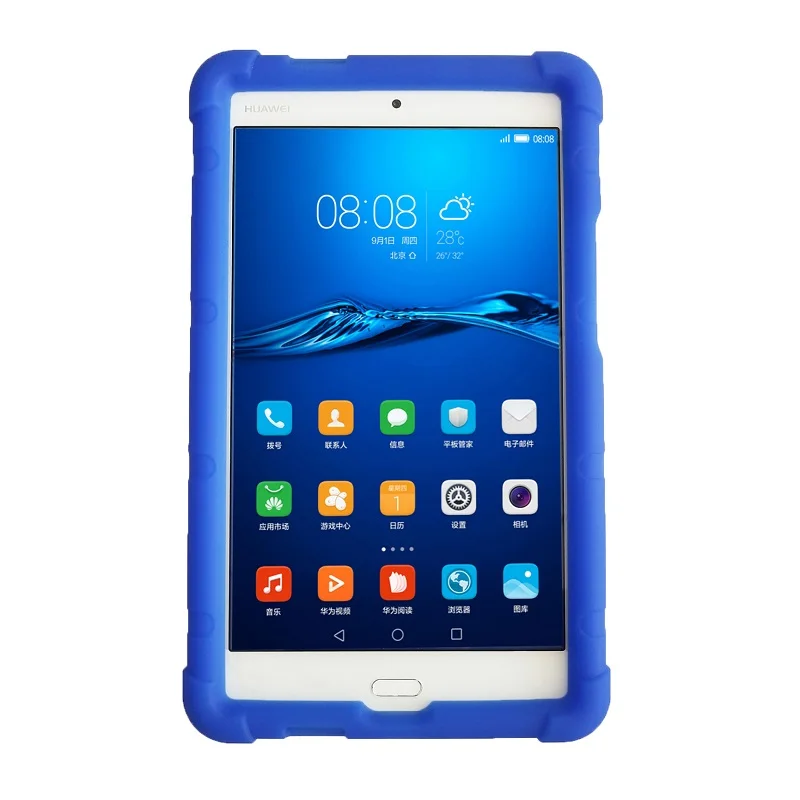 Мягкий силиконовый чехол MingShore для Huawei MediaPad M3 Lite 8 0 Прочный дюйма планшета с