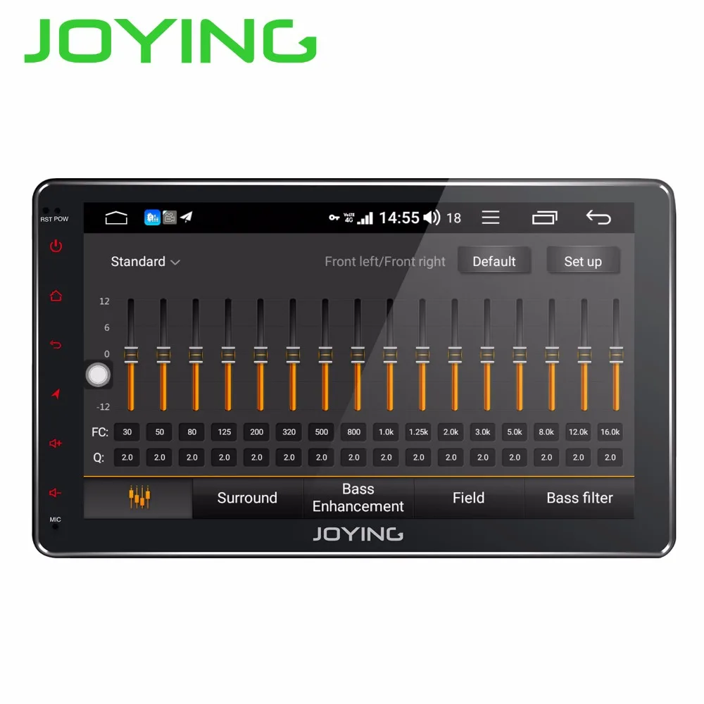 Discount Joying 10.1" Double 2Din Android 8.1 Car Radio Stereo GPS Navigation Universal Head Unit Built-in 4G Modem DSP Multimedia Player 3