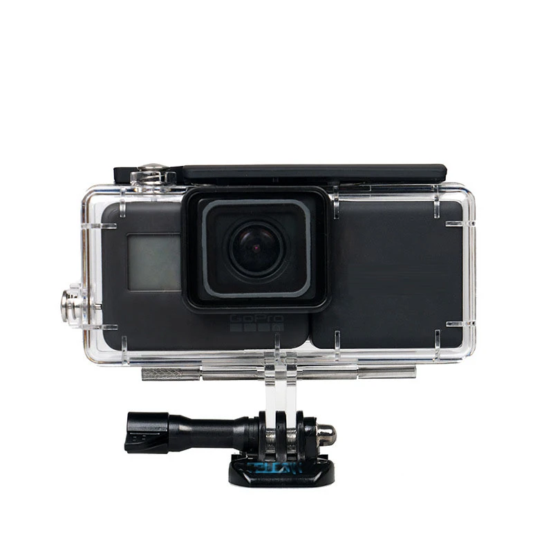 For Gopro Hero 5 6 7 Black Extend Backup Battery Waterproof Housing Skeleton Protective Shell Frame For Gopro 7 6 5 Accessories Case For Gopro Waterproof Housing Casewaterproof Housing Aliexpress