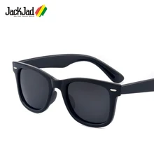 JackJad, Мода, 2140, поляризационные, стиль путешественника, TR90, солнцезащитные очки, фирменный дизайн, Ретро стиль, солнцезащитные очки, Oculos De Sol Masculino