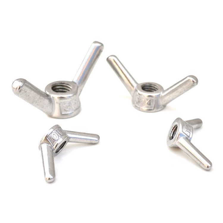 Buy 304 steel wing nut M6 M8 M10 12 M14 M16 M20 M22