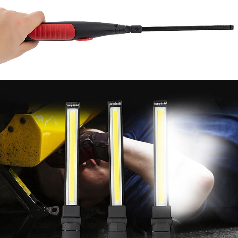 

USB Rechargeable COB Working Light Magnetic Adjustable Brightness Inspection Lamp XR657