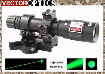 

Vector Optics Hunting Green Laser Designator Flashlight Illuminator Torch with Barrel Mount , Remote Switch , Battery , Charger