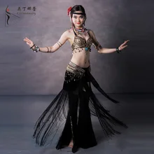 Этнический живота танцевальный костюм для сцены представление плюс размер этнические костюмы для танца живота