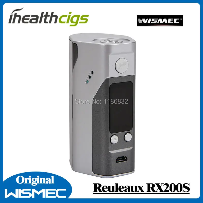 

100% Original Wismec Reuleaux RX200S TC 200W OLED Screen Box Mod with Upgradeable Firmware Reuleaux RX200S