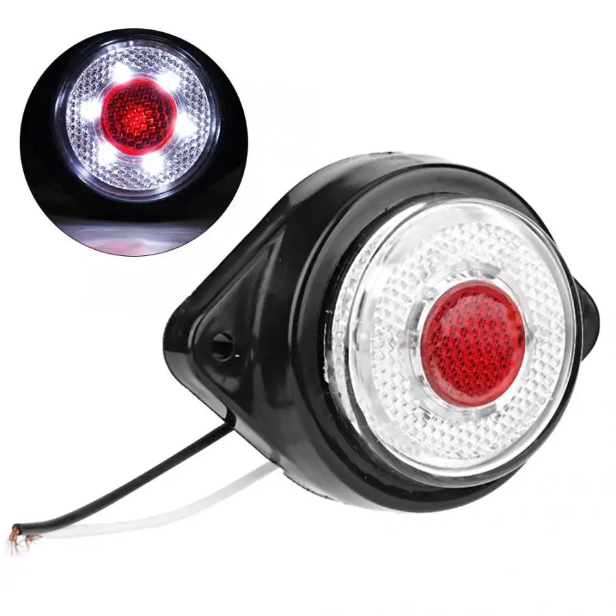 

7 LED 12V 24V Elbow Side Marker Indicator Light Lamp Side Marked Lamp For Car Truck
