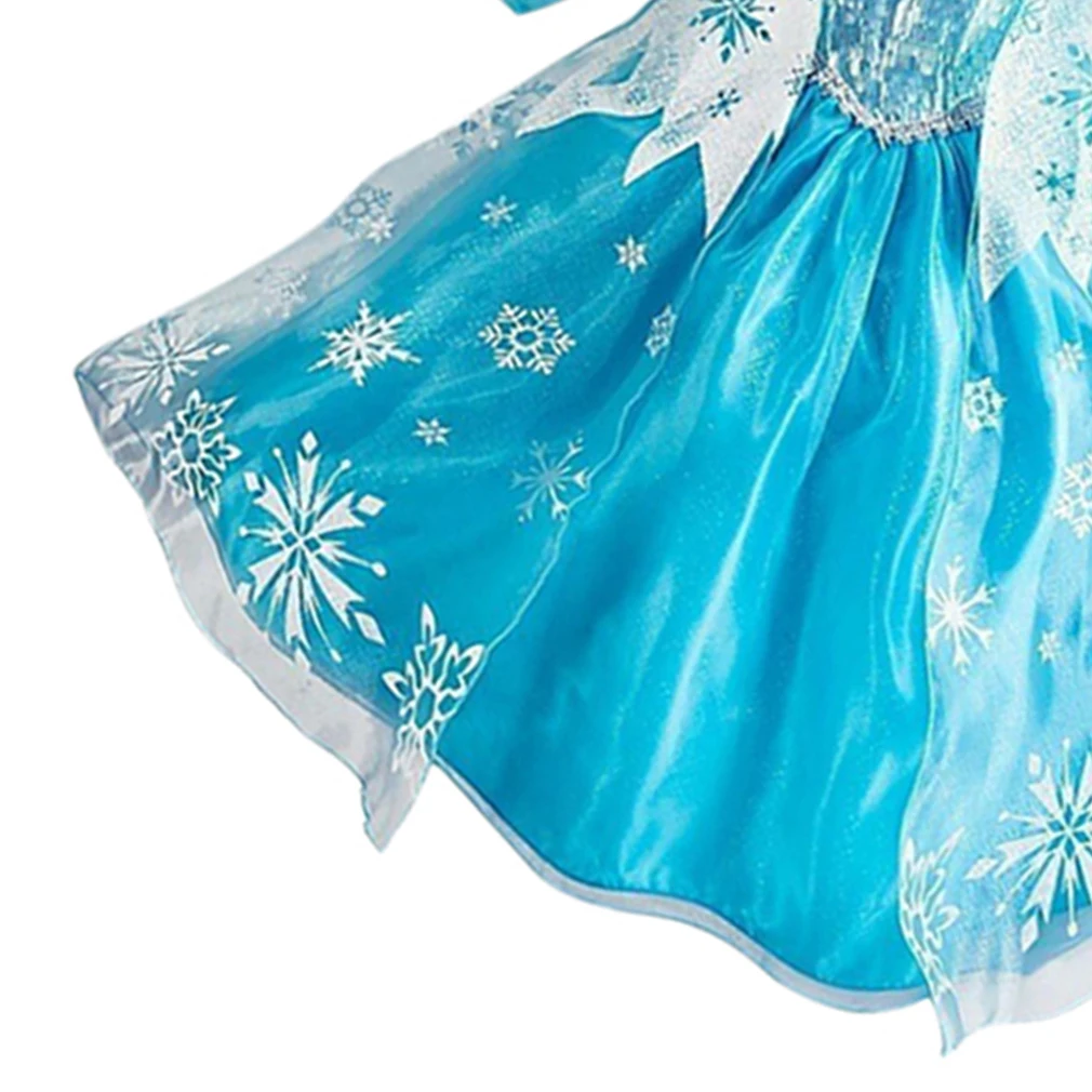 От 3 до 8 лет, Детские платья для девочек, платье Эльзы, костюм, праздничные платья принцессы Анны, подарки на Рождество