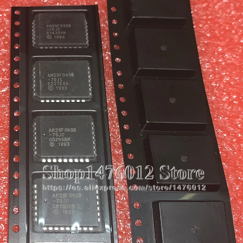 

1pcs/lot AM29F040 AM29F040B-70JC AM29F040B-70JF AM29F040B-70JI AM29F040B-90JC AM29F040B-90JI AM29F040B-150JC AM29F040B PLCC32