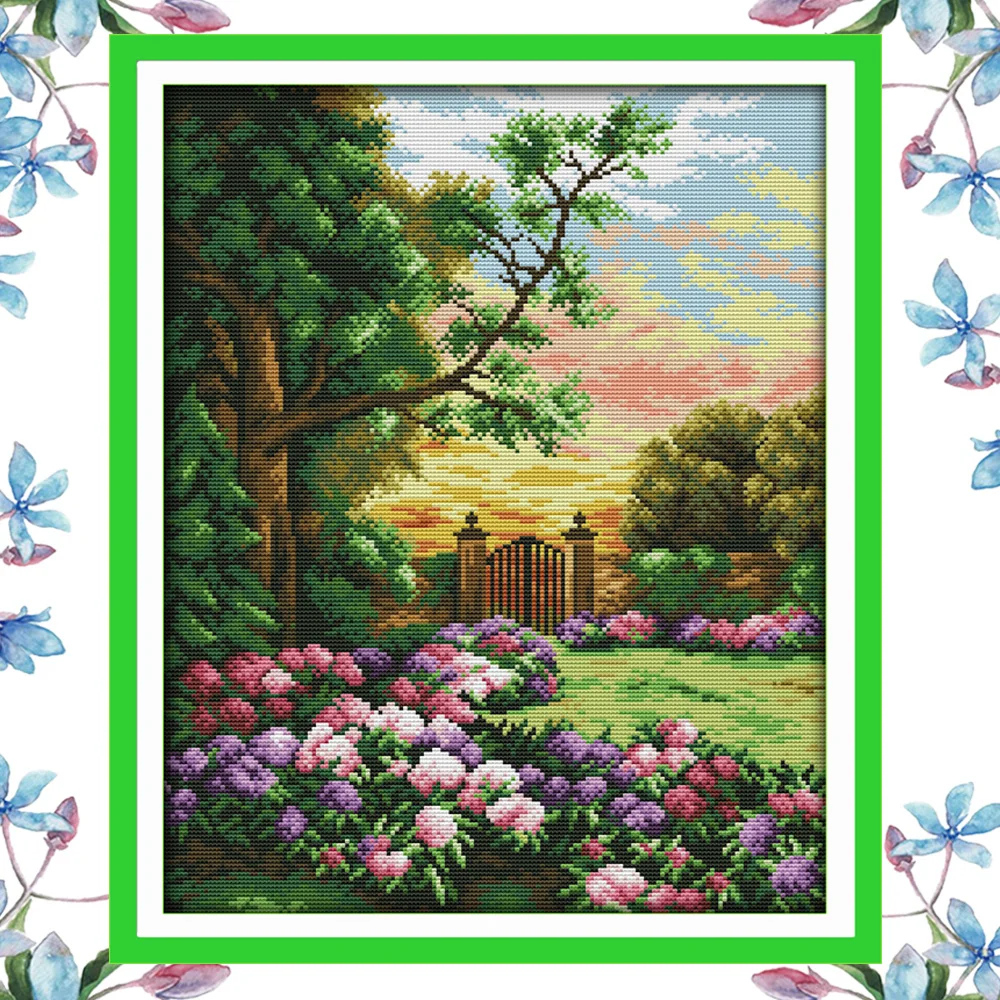 Набор для вышивки крестом NKF набор домашнего декора рукоделия|cross stitch kits|printed cross
