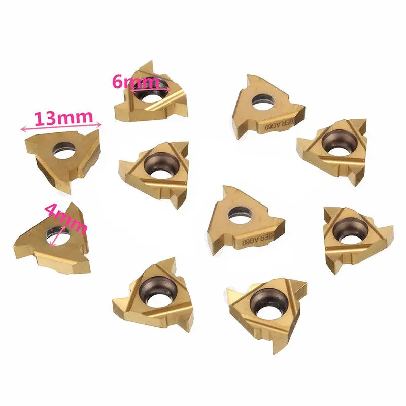 

Threading Lathe Lathe Turning Tool Turning Tool Boring Bar SER2020K16 10Pcs 16ER AG60 Insert Sale Access Useful Part