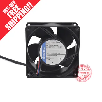 

NEW FOR EBMPAPST PAPST 3214 J/2H3F 9238 24V 1.2A Frequency converter cooling fan