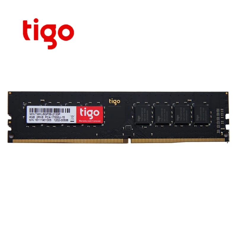 Tigo 2133 память для Компьютера Памяти DDR4 4 GB 8 оперативная ddr DIMM настольных