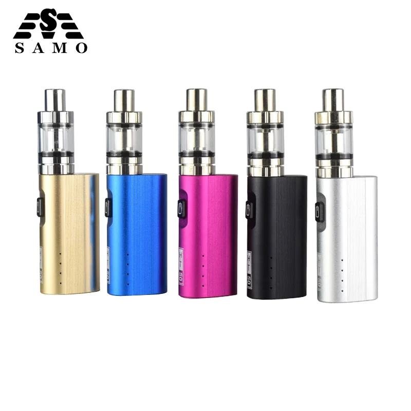 

SUBTWO HT 50w box mod kit vaporizer kit 2200mah 50w e cigarette box mod 510 thread 2.0ML tank e-cigarette vape pen kit
