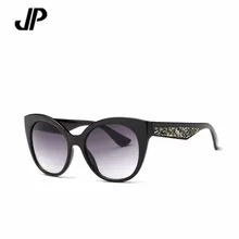 Jp marca diseño gafas de sol vintage mujer gafas de sol de los hombres de moda cat marco ojo gafas de verano estilo oculos gafas de sol UV 400