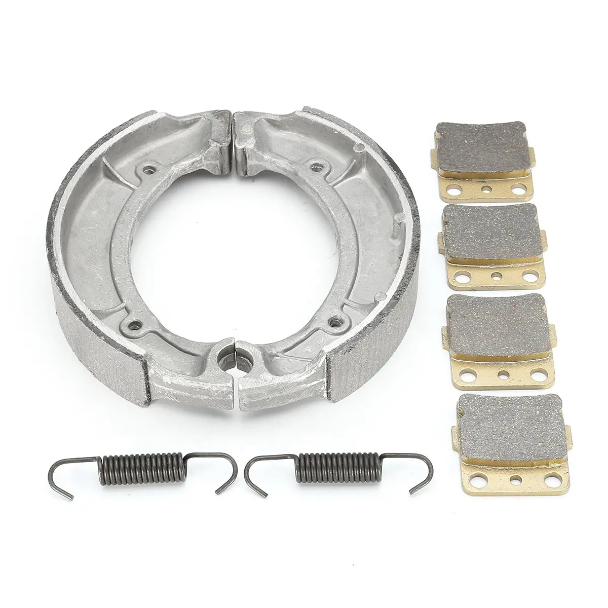 Ste Motorcycle Front Rear Brake Pads Shoes For Yamaha Grizzly 600 YFM600 1998 1999 2000 2001
