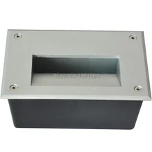 Высокое качество 6 шт./лот AC85-265V 3 Вт IP65 открытый светодиодный настенный светильник, утопленный шаг светильник, светодиодный Угловой светильник напольный светодиодный