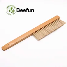 10 шт. Beefun двухрядная пластиковая щетка для волос пчеловодство оборудование для пчеловодства деревянная ручка пластиковые кисточки с щетиной