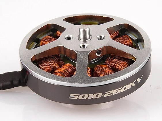 Rctimer 12N14P 5010 260KV бесщеточный мотор для мультикоптера 4-6S Lipo 4,0 мм вал 5010-31