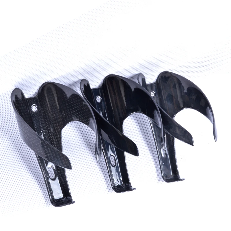 With 3K/UD weave carbon water bottles holder,matte/glossy finish for