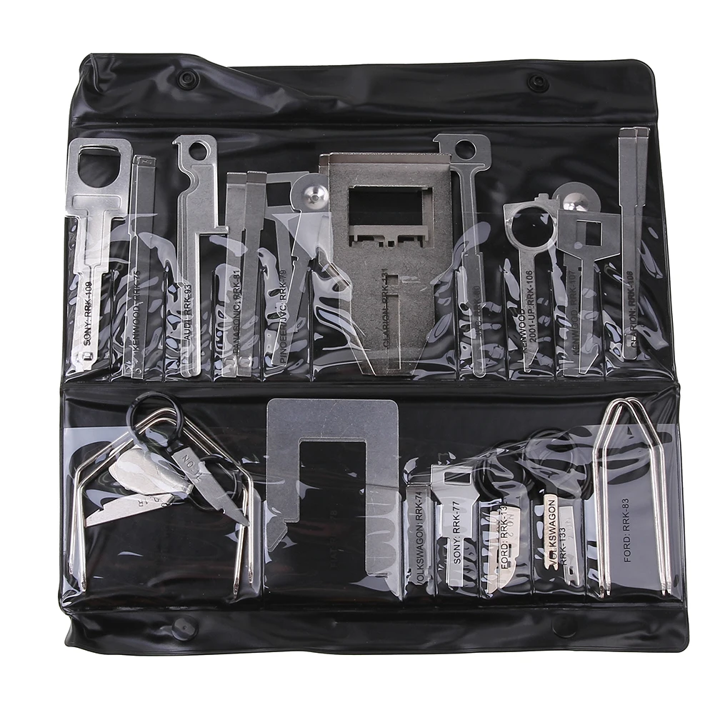 

38pcs Vehicle Car Radio Door Panel Repair Tools Set Kit Removal Stereo Headunit Audio Trim Hand Tool Kit
