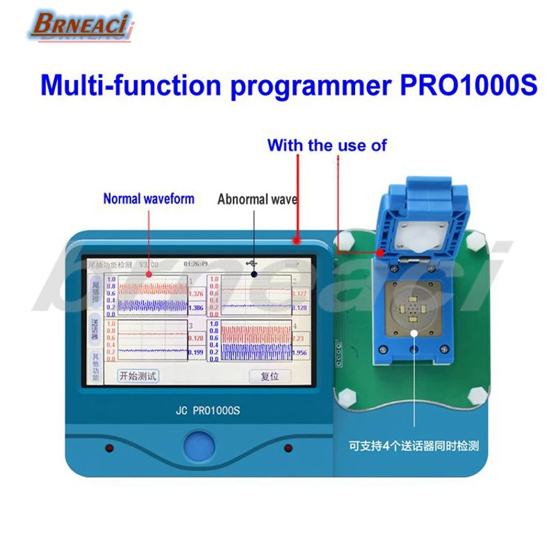 JC Pro1000S JC P7 NAND программатор удаление ошибок чтения 32/64 бит HDD чтение/запись модуль для iPhone4-X iPad4-6 серии инструмент для ремонта