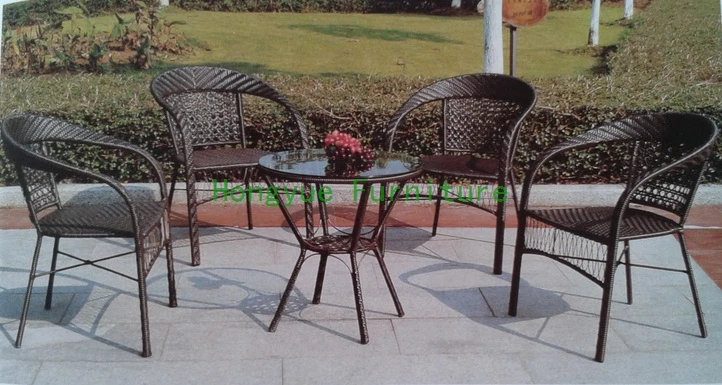 

brown rattan garden furniture