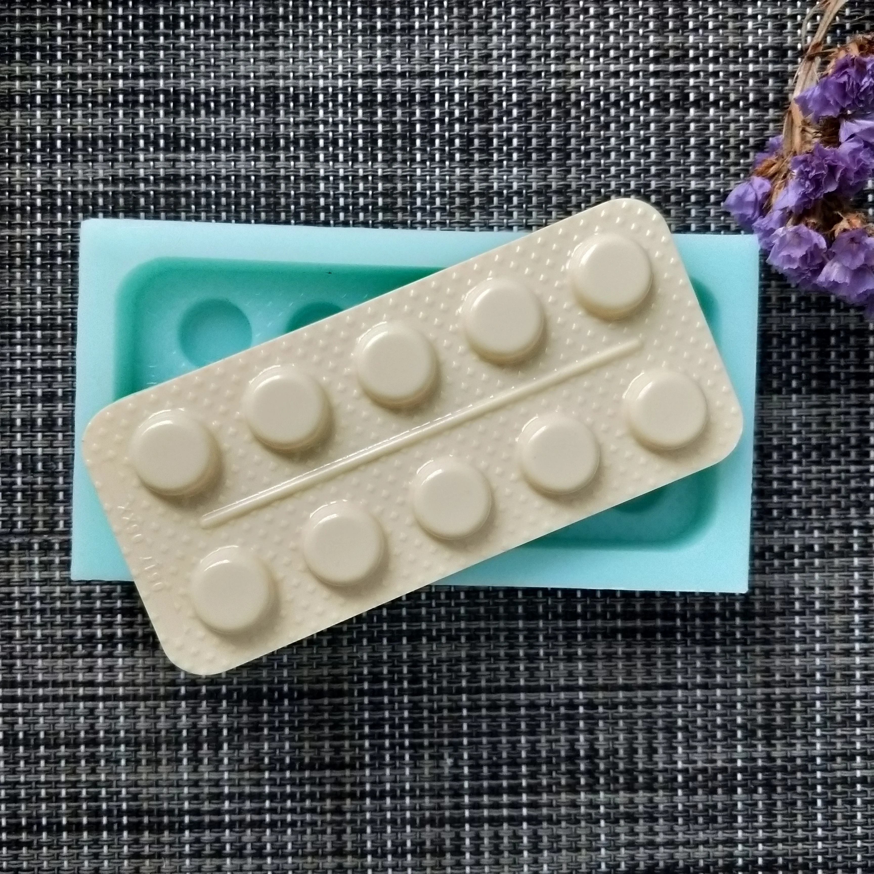 QT0146 PRZY Pill медицина силиконовая форма для мыла изготовления вручную прессформы