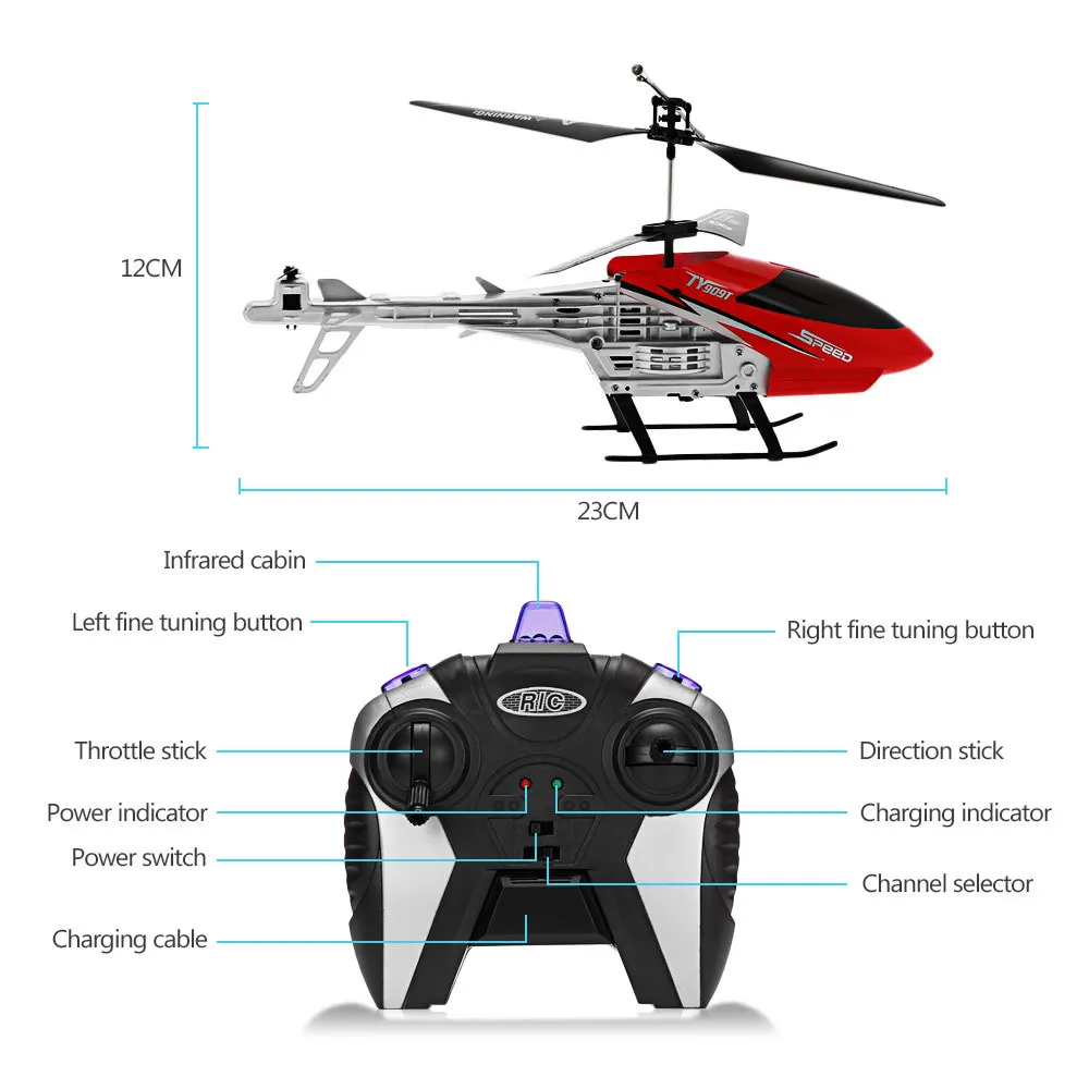 ty909t helicopter