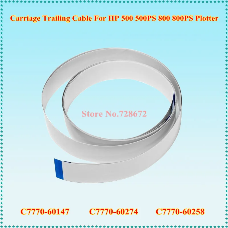 C7770-60147 C7770-60274 C7770-60258 42 inch A1 Carriage Assembly Trailing Cable Kit For HP 500 500PS 800 800PS Plotter | Компьютеры и