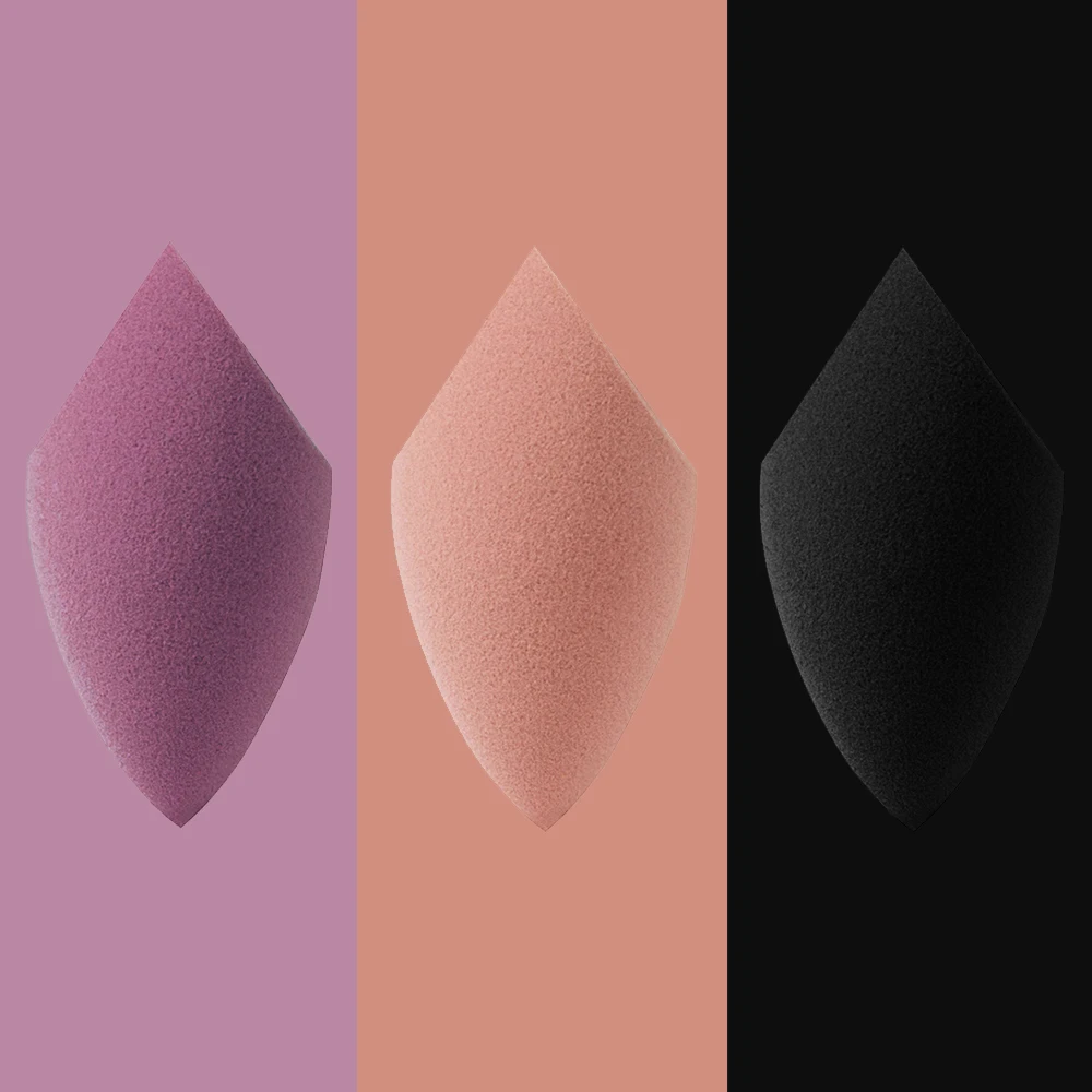 

bdbeauty 3D Makeup Sponge Blenders - Three Different-Color Ultra-Soft Latex-Free hydrophilic Makeup Blenders