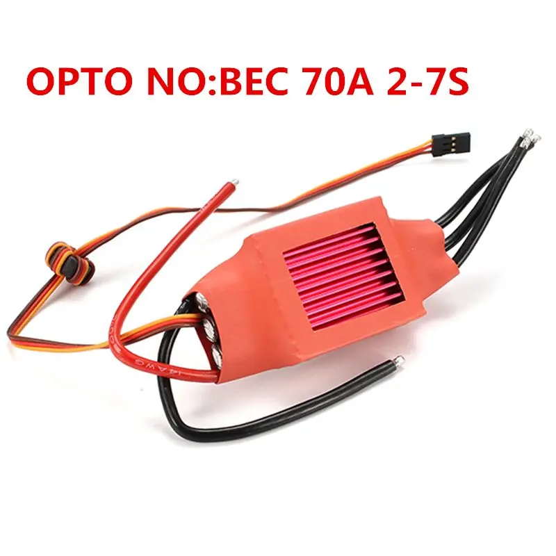 Красный кирпич 10A/50A/60A/70A/100A/125A/200A ESC бесщеточный ESC BEC/UBEC/OPTO/NO BEC для RC Дрон Квадрокоптер запасные части Аксессуары