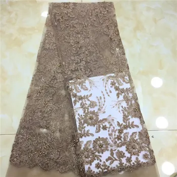

Shining beadsSequins Style African High Quality Mesh Lace Fabric Sequined Embroidered Guipure Net Laces For Wedding And Party