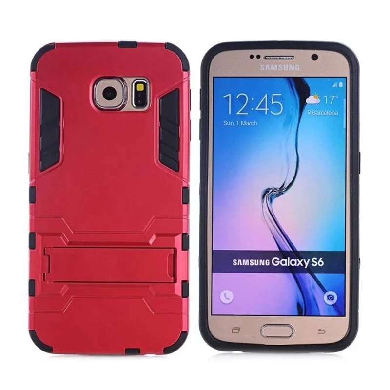 Для Samsung Galaxy S6 Edge Plus S6Edge жесткий Сельма Гибридный обязанность Панцири Щит чехол TPU