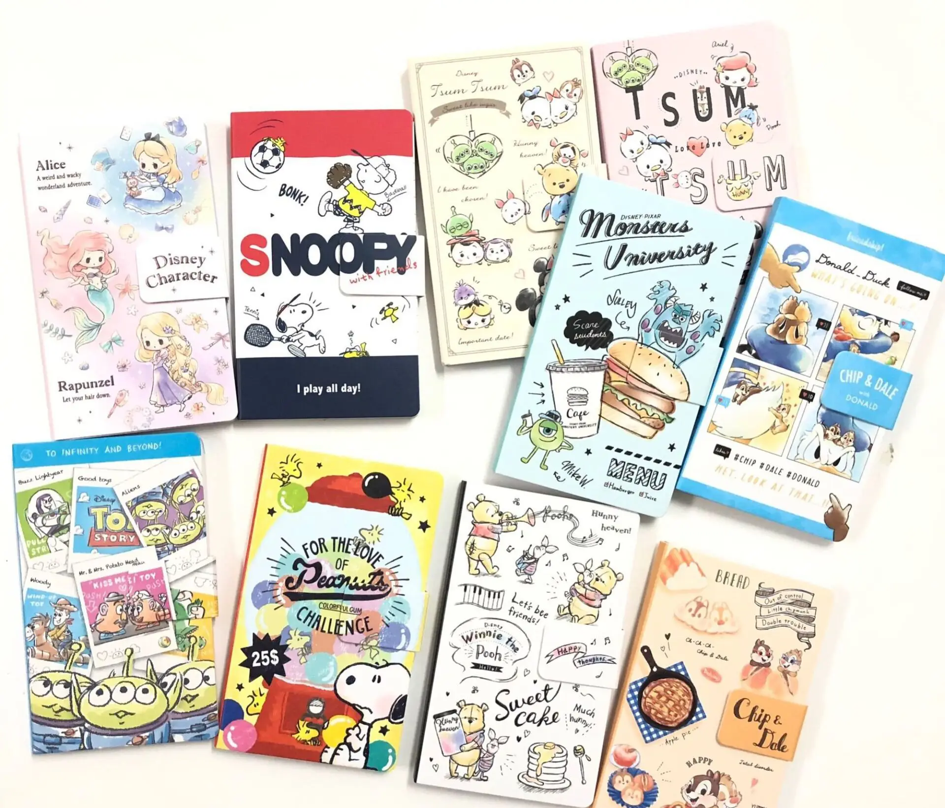 

Lovely Shi Nu Than Winnie The Pooh Three Eye Rice Strange With One Portable Mini- Remember Trumpet Pocket Type Notebook You