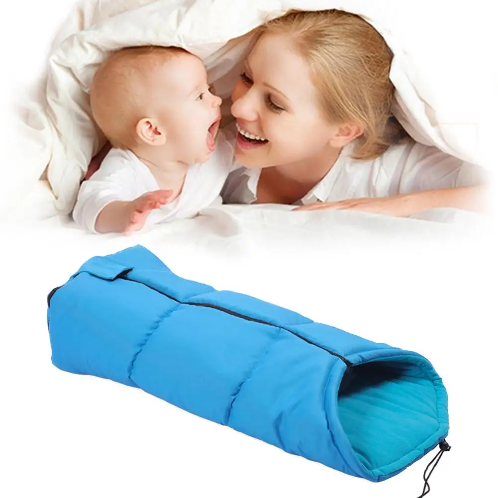 

Baby Stroller Sleeping Bag Child Car Umbrella Stroller Foot Cover Warm Thickened Cotton Pad Winter High Perspective Foot Cover
