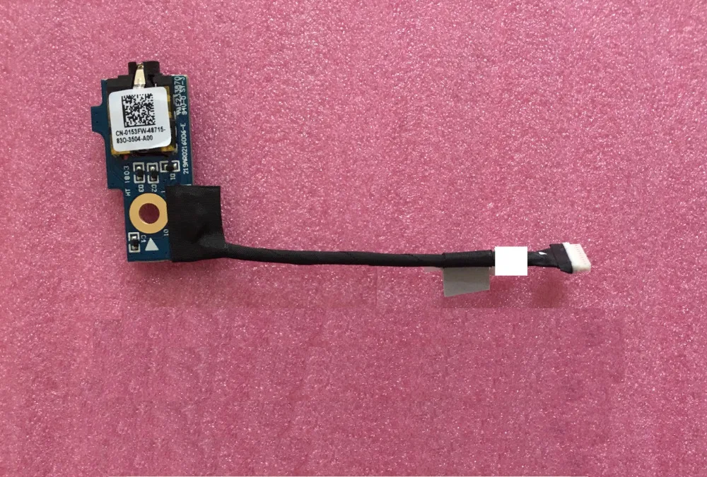 WZSM original for DELL Latitude 13 3380 chromebook AUD BD Cable 0153FW 153FW Headphone jack board