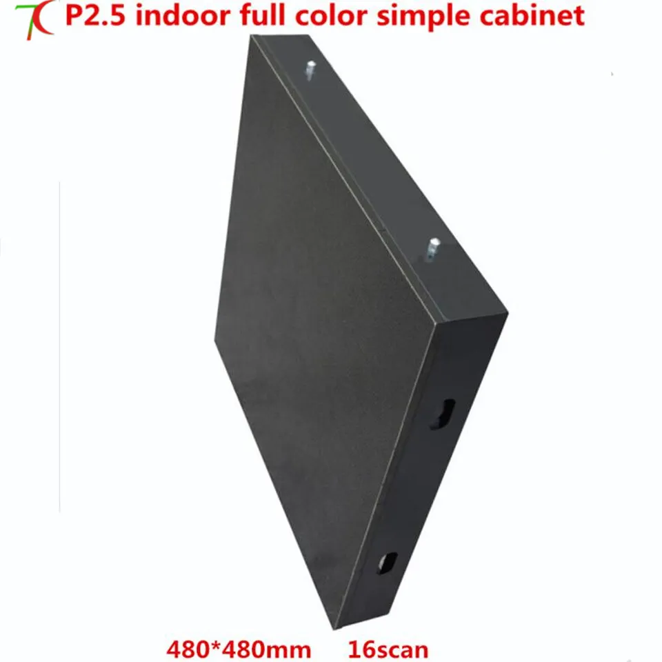 

480*480mm P2.5 16scan high refresh simple cabinet display,1RGB,160000dots