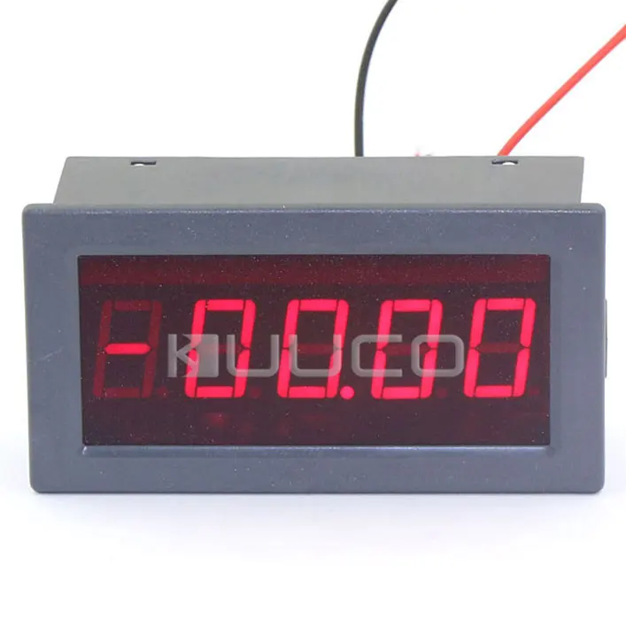 

Digital Tester +/- 0~200 uA Ammeter Red Led Display Ampere Meter DC 5V Current Meter High Accuracy Panel Meter