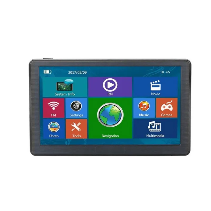 

7 Inch HD Car GPS Navigation Auto GPS Capacitive Touch Screen System Pre-installed With Latest Free Map Car Navigation System