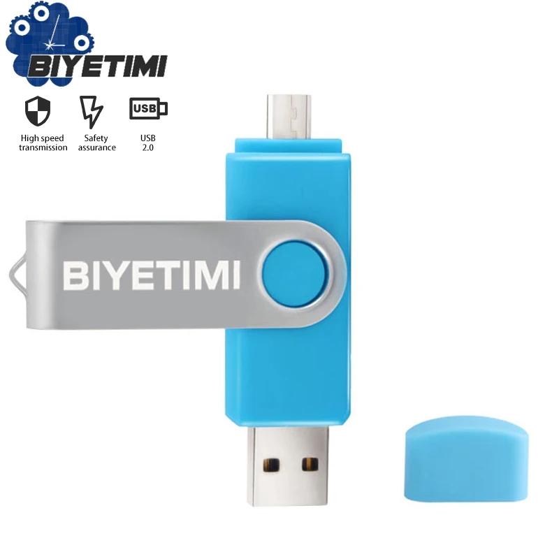 Многофункциональный USB флеш накопитель Biyetimi 4 ГБ 8 16 32 64 2 0 микро устройства