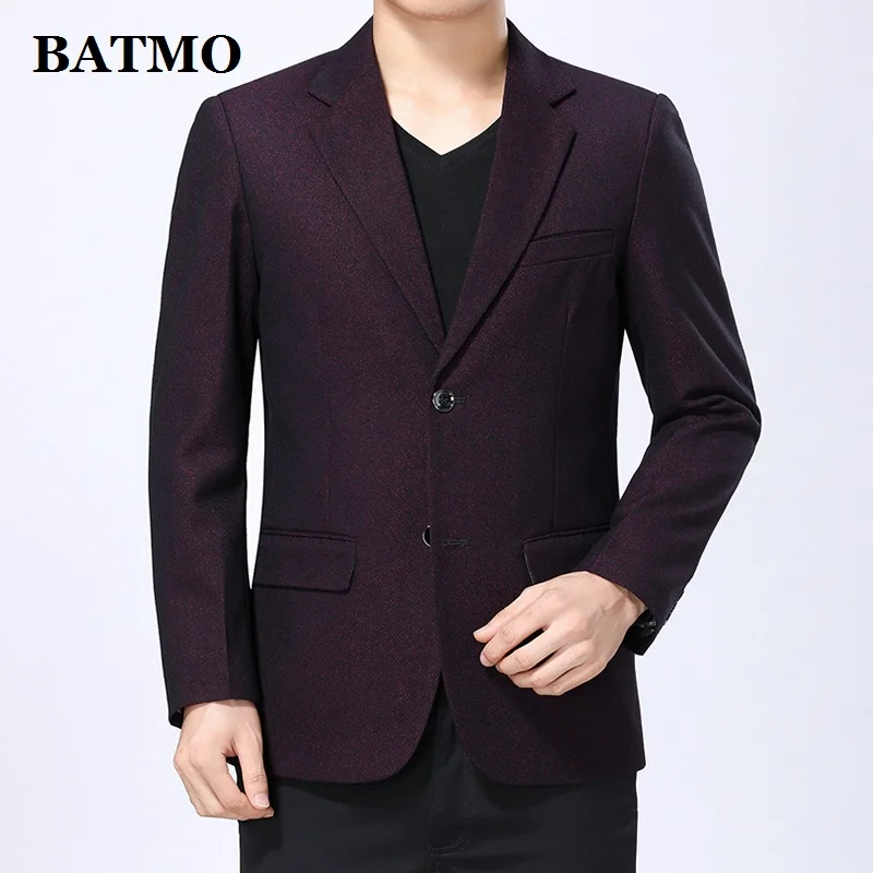 Batmo 2019 Новое поступление высококачественный повседневный мужской блейзер