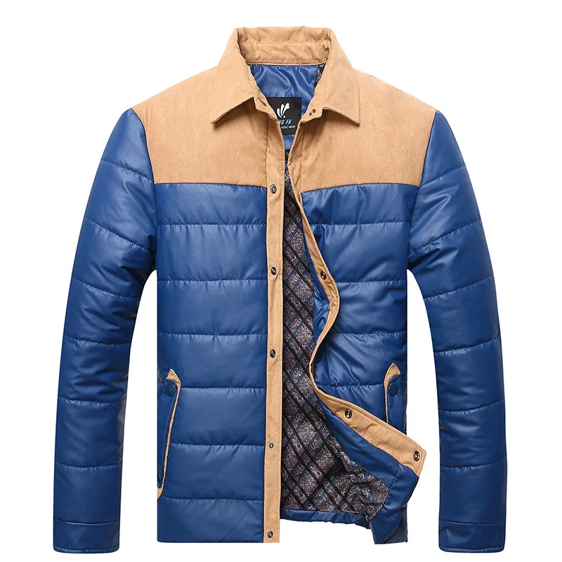 New Casual Winter Overcoat Men's Winter Thick Warm...