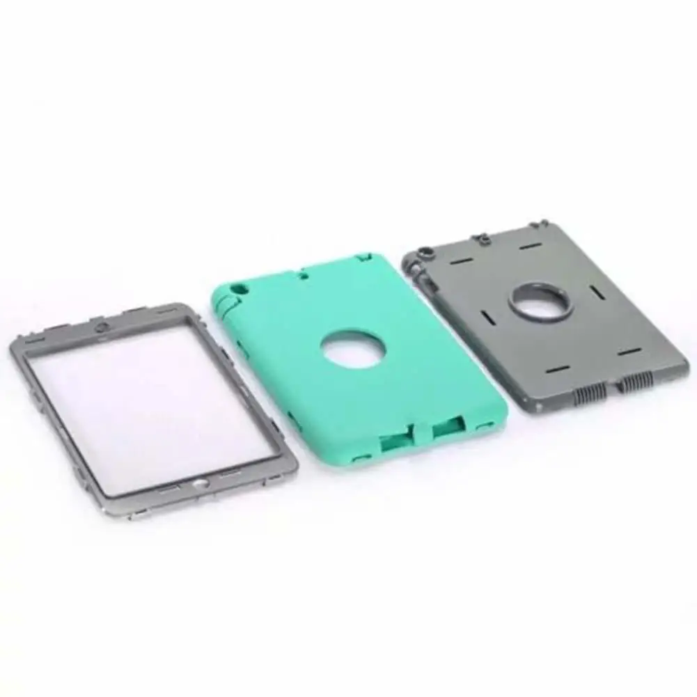 Ударопрочный гибридный сверхпрочный резиновый Жесткий Чехол для Apple iPad Mini MG & GE